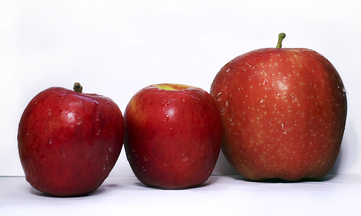 significado de 3 manzanas rojas