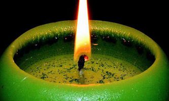 rituales con velas de color verde