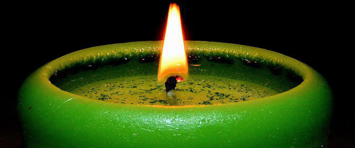 significado espiritual de las velas verdes
