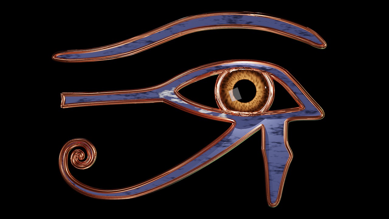 amuleto ojo de horus para proteccion